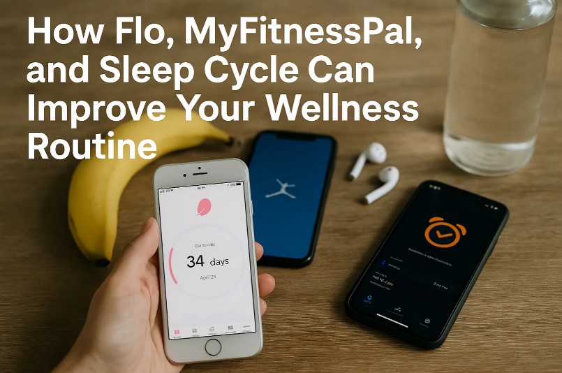 How Flo, MyFitnessPal, and Sleep Cycle Can Improve Your Wellness Routine, real image
